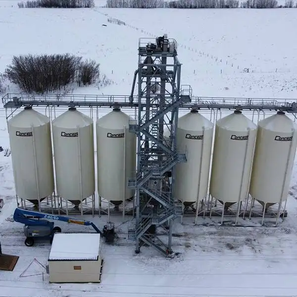 7-Bin Batch Blending System