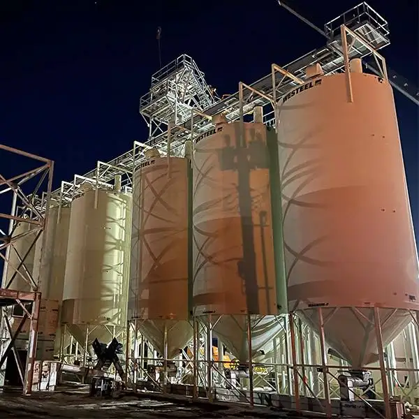 10 Bin Site Project Northern Alberta